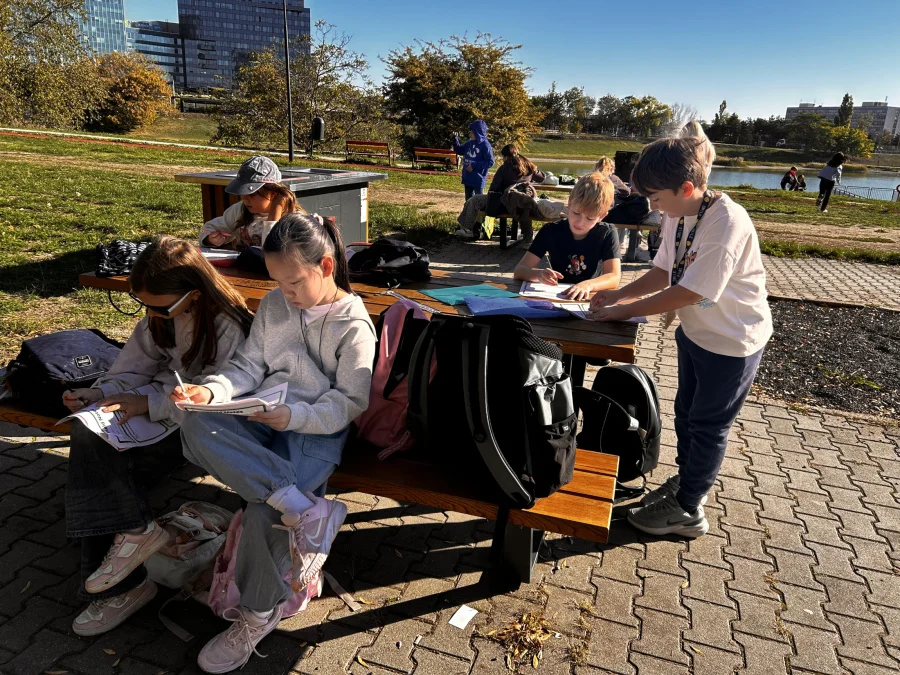 News / Learning at Kuchajda Lake - foto