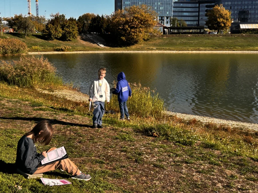 News / Learning at Kuchajda Lake - foto